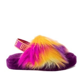 UGG-Fluff Yeah Slide Sandal 💜🧡